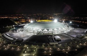 Самара Арена ночью